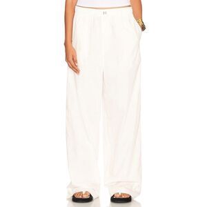 NWT HELSA Cotton Poplin Pants in White